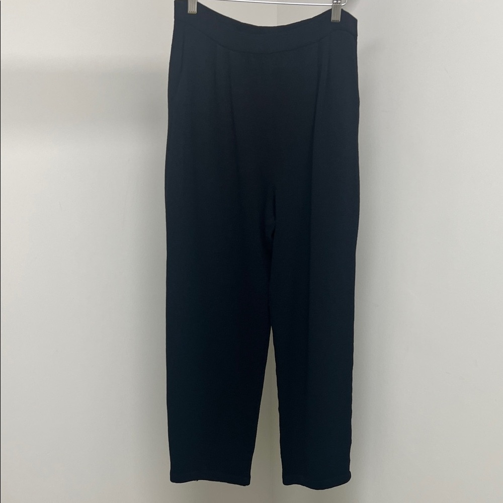 St. John Navy Knit Pants